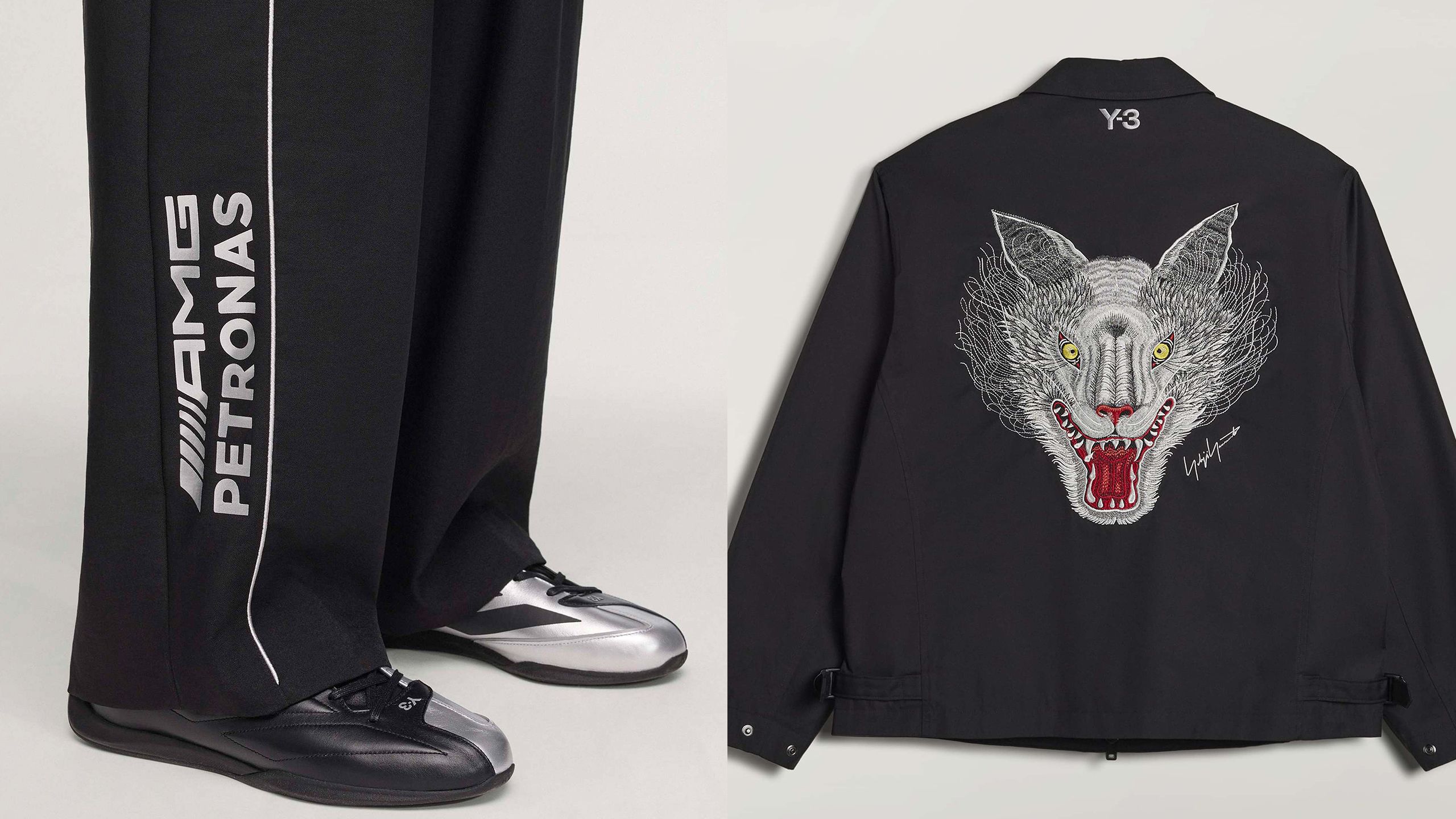 Explore the Y-3 x Mercedes-AMG PETRONAS F1 Team Collection