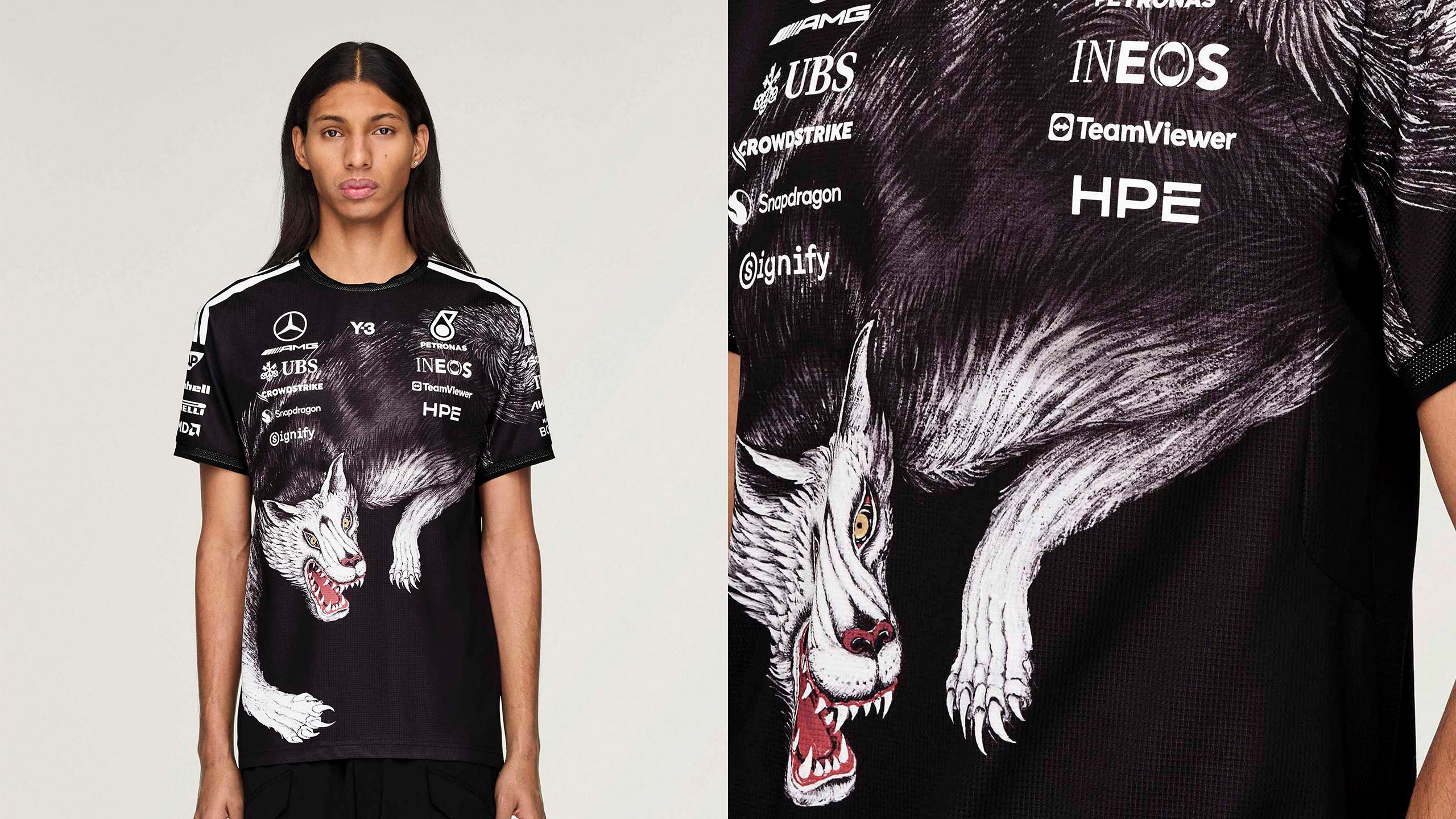 Explore the Y-3 x Mercedes-AMG PETRONAS F1 Team Collection